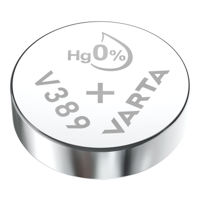 Micro pila de boton silver sr1130w - sr54 - v389 / v10gs 1,55v (blister 1 unid.) ø11,6x3,1mm