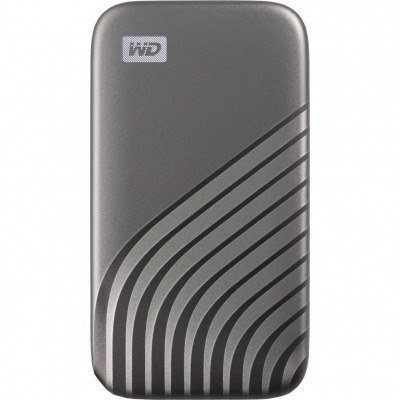 Disco duro externo hdd wd western digital 2tb my passport ssd usb tipo c gris