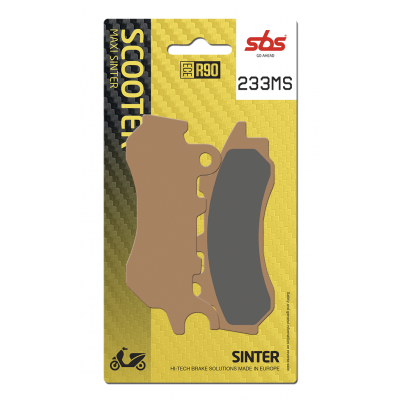MS Scooter Maxi Sintered Brake Pads SBS 233MS