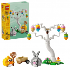 LEGO 40808 Búsqueda de Huevos de Pascua del Conejo y el Pollito