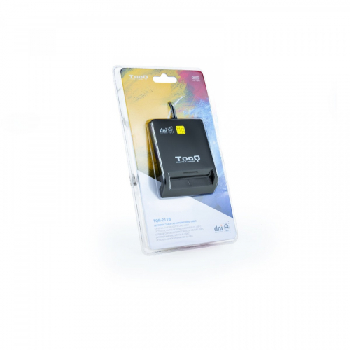 LECTOR TARJETAS TQR-211B DNIE SIM USB-C NEGRO