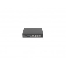 Lanberg RSFE-4P-2FE-60 switch No administrado Fast Ethernet (10/100) Energ?a sobre Ethernet (PoE) 1U Negro
