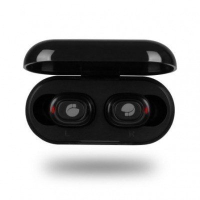 Auriculares Bluetooth NGS Ártica Lodge con estuche de carga/ Autonomía 5h/ Negros