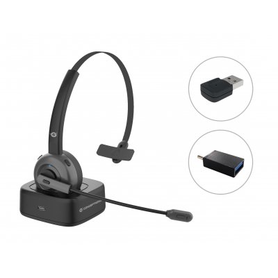 Conceptronic Polona 03BDA Auricular Inalámbrico Bluetooth con Estación de Carga