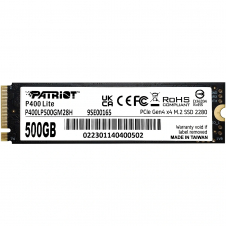 UNIDAD SSD M.2 PATRIOT 500GB P400 LITE PCIE 4, NVME, 2280