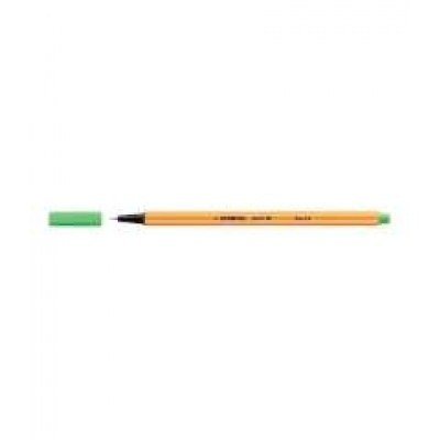 Stabilo Point 88 Rotulador de Punta Fina de Fibra - Trazo de 0.4 mm - Tinta con Base de Agua - Color Verde