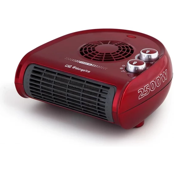 Calefactor Orbegozo FH 5033, 2.500 W, rojo