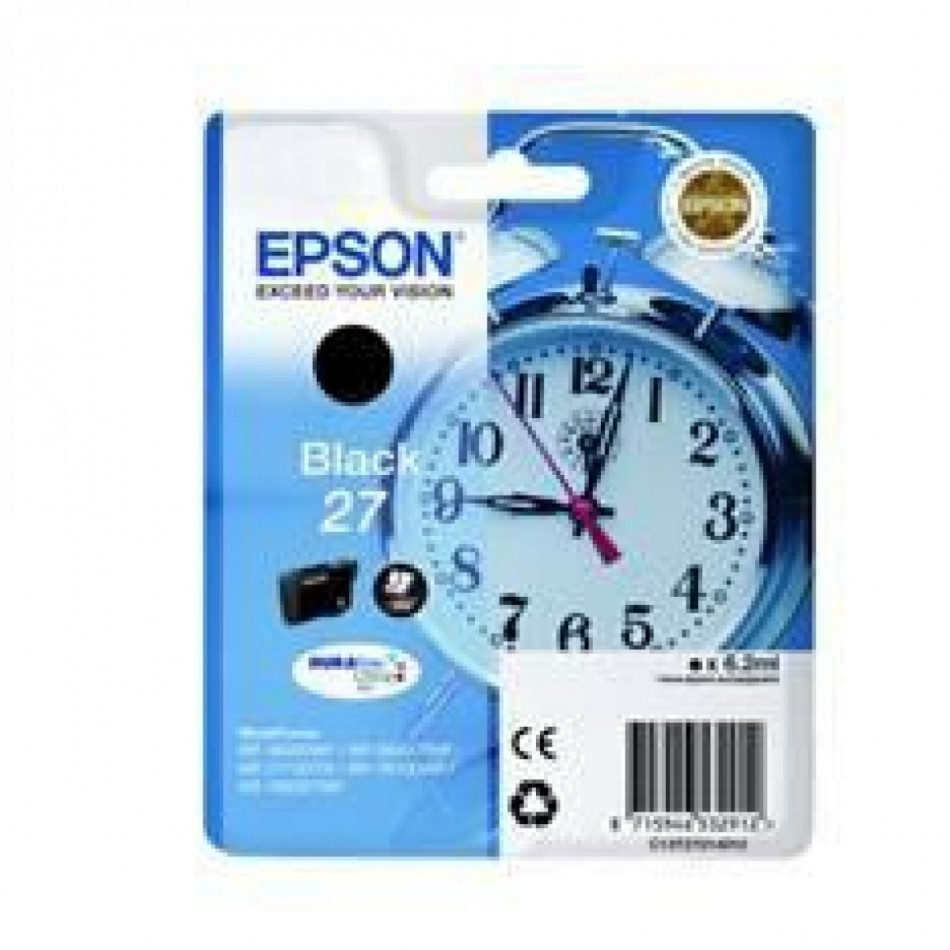 Cartucho tinta epson t270140 negro wf3000 wf7000 despertador