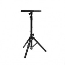 Mesa - soporte para video proyector - ordenador portatil phoenix tipo tripode - adjustable en altura - plegable - portatil peso ligero - altura maxima 1.5 metros acero negro