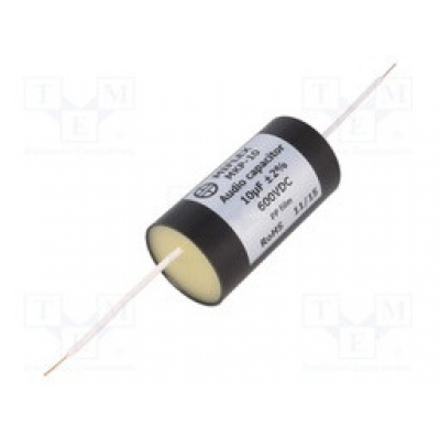 Condensador Polipropileno para AUDIO 4,7uF 400Vdc Axial