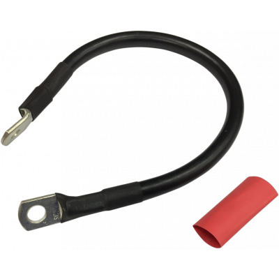Cable de batería con tubo termorretráctil opcional DRAG SPECIALTIES E25-0091B-13