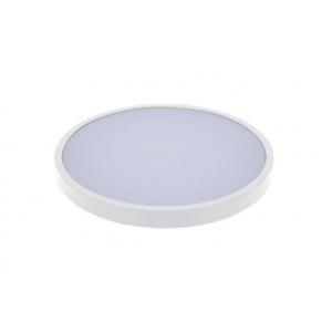Plafón LED superficie Silver Electronics Hydra, redondo, 34 cm, 2400 lúmenes, CCT 3k-4k-6.5k, 24W, blanco