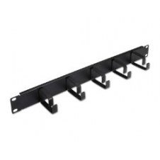 Organizador Cables Metálico Aisens 1u Negro