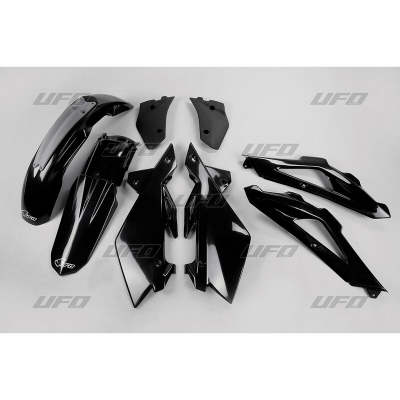 Kit plástica completo UFO Husqvarna negro HUKIT605-001 HUKIT605@001