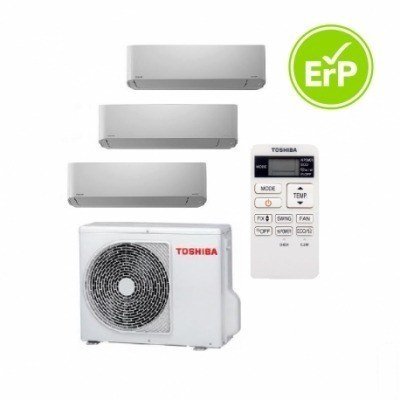 Aire Acondicionado Multisplit 3x1 Toshiba Mirai de 5,2 kW con gas R-410A