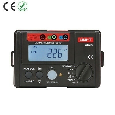 Comprobador Digital Interruptores, Fugas de Rampa Automatica UT582-PLUS