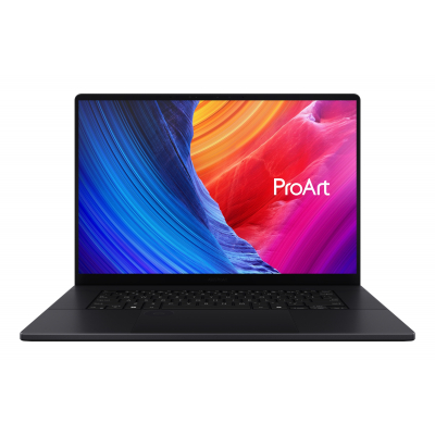 ProArt P16 OLED H7606WP-RJ079X Copilot+ PC - Ordenador Portátil 16 WQXGA+ 120Hz (AMD Ryzen AI 9 HX 370, 64GB RAM, 2TB SSD, NVIDIA RTX 5070 8GB, Windows 11 Pro) Negro Nano - Teclado QWERTY español
