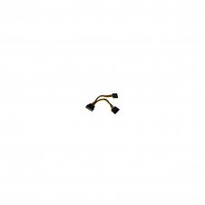StarTech.com Cable Adaptador Bifurcador Divisor Splitter de Alimentación SATA de 0,15m - 2x Hembra