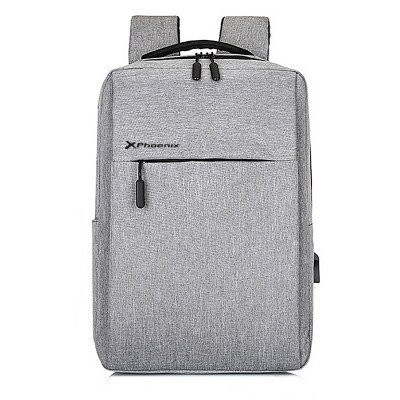 Mochila phoenix michigan para portátil 15.6 pulgadas gris