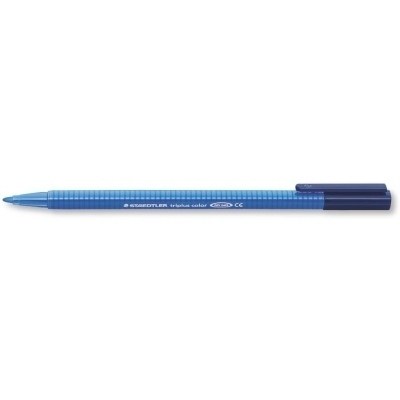 Staedtler Triplus Color 323 Rotulador de Punta Fina - Trazo 1mm Aprox - Tinta Base de Agua - Color Azul