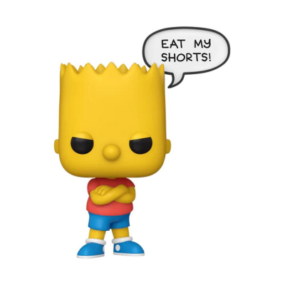 Funko pop! los simpsons bart eat my shorts!