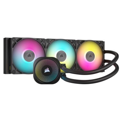 iCUE LINK TITAN RX RGB Procesador Sistema de refrigeración líquida todo en uno 12 cm Negro 1 pieza(s)