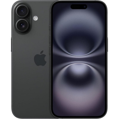 Telefono movil smartphone apple iphone 16 5g - 128gb - 6.1 pulgadas negro acondicionado