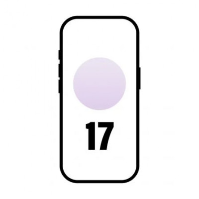 Smartphone Apple iPhone 17 512GB/ 6.3/ 5G/ Lavanda
