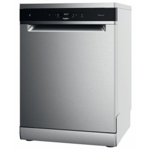 Lavavajillas Whirlpool WFC3C33PFX, 14 servicios, 8 programas, 3ª bandeja, clase D, display, inox