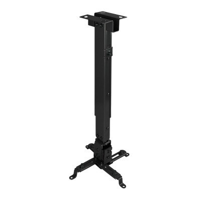 SOPORTE PROYECTOR TOOQ PJ2012T-B INCLINABLE, TECHO NEGRO, 20KG