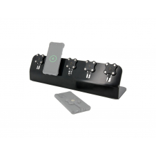 Mobilis 020010 cargador de dispositivo móvil Unidad de disco duro, Ordenador portátil, Smartphone Negro Corriente alterna, USB Cargador inalámbrico