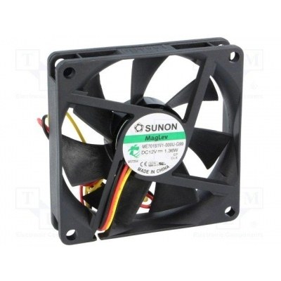 Ventilador 12V 70x70x15mm 3 hilos Vapo Sunon