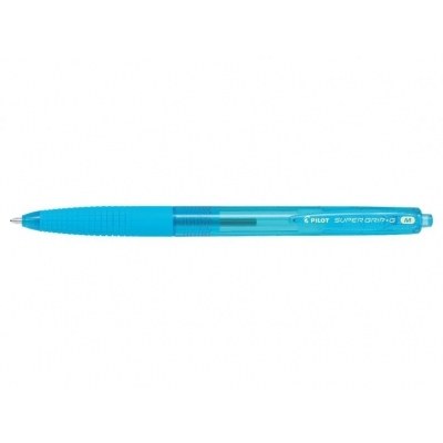Pilot Boligrafo de Bola Retractil SuperGrip G - Punta Redonda 1.0mm - Trazo 0.4mm - Tinta de Aceite - Grip Ergonomico - Color Turquesa