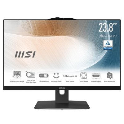 Ordenador all in one msi am242tp - 1264 i5 - 1235u 16gb ssd 512gb 23.8 pulgadas
