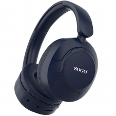 Sogo Auricular Inalámbrico Cancelación de Ruido Azul (AUR-SS-8240)