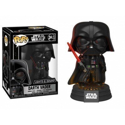 Funko pop star wars darth vader electronico luz