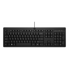 TECLADO HP 125 CONECTIVIDAD PLUG AND PLAY COLOR NEGRO, INGLÉS