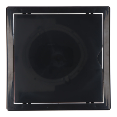 Tapa de registro cuadrada empotrable abs 20x20cm gris antracita