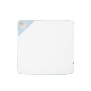 Toalla con capucha 90/90 cm Dreamy Flight Azul