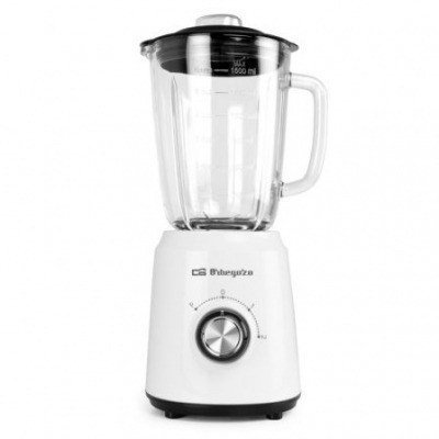 Batidora de vaso Orbegozo BV 5040/ 500W/ 2 Velocidades/ Capacidad 1.5L