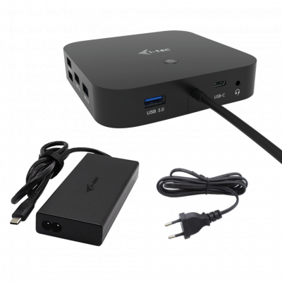 Dock i - tecusb - c hdmi dual dp docking station with power delivery