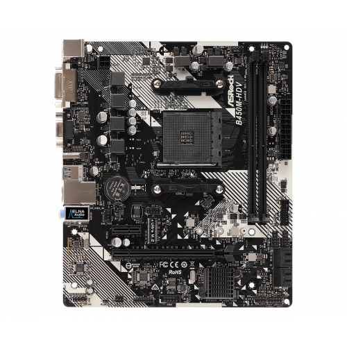 Asrock B450M-HDV R4.0 Zócalo AM4 Micro ATX AMD B450