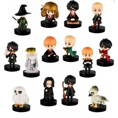 Figuras con sello harry potter s2 pack 2 caja ventana 5cm aleatorio