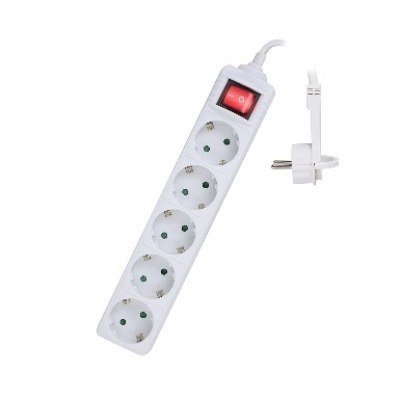 Ewent EW3955 Regleta con cinco enchufes