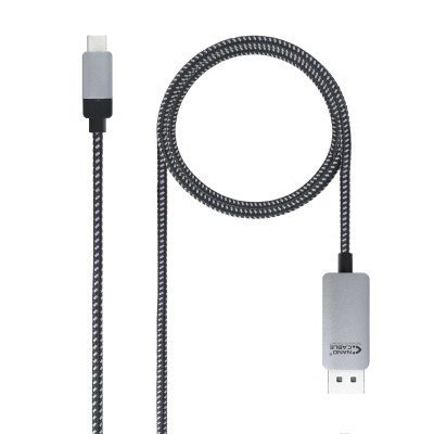 Nanocable Cable conversor USB-C a Displayport, USB-C/MDP/M, Negro, 1.8 m