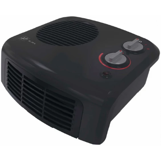 Calefactor horizontal S&P TL-39 H, 2.000 W, IP-20, negro
