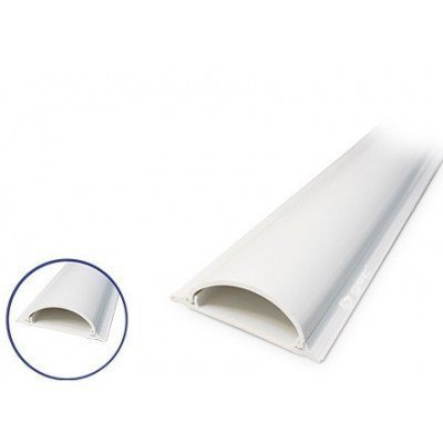 CANALETA SUELO ADHESIVO 90x25mm - 2 Mtr