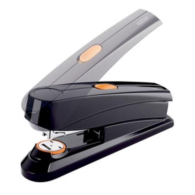 NOVUS Grapadora B8FC automatica flat-clinch negra