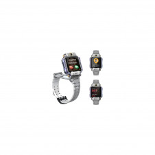 Imoo X10 Reloj Inteligente niño GPS Videollamada 4G 44mm Pantalla HD Gris IP68 SOS Control Parental