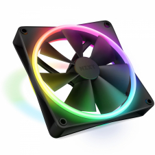 NZXT F140 RGB DUO Ventilador 14 cm Negro 1 pieza(s)
